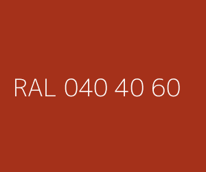 Colour RAL 040 40 60 COPPER RED