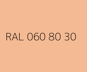 Colour RAL 060 80 30 MILD ORANGE