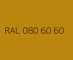 Colour RAL 080 60 60 FIG MUSTARD YELLOW