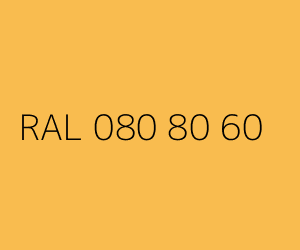 Colour RAL 080 80 60 FULL YELLOW