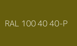 Colour RAL 100 40 40-P