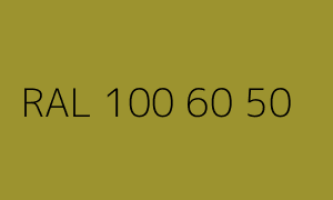 Colour RAL 100 60 50