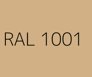 Colour RAL 1001 BEIGE