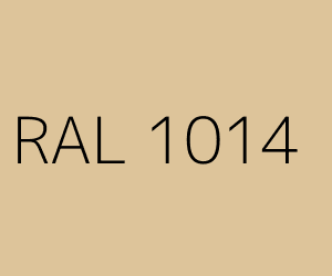 Colour RAL 1014 IVORY