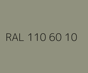 Colour RAL 110 60 10 GREY GREEN