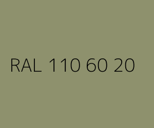 Colour RAL 110 60 20 PEAPOD GREEN
