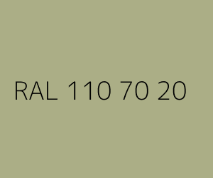 Colour RAL 110 70 20 WALL GREEN