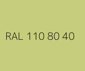 Colour RAL 110 80 40 LIME SORBET GREEN