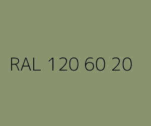 Colour RAL 120 60 20 CIDER PEAR GREEN