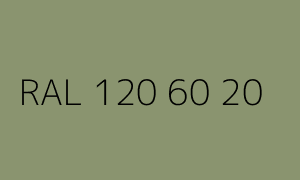 Colour RAL 120 60 20