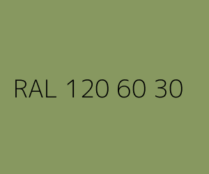 Colour RAL 120 60 30 VESUVIAN GREEN