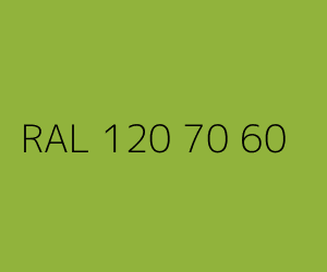 Colour RAL 120 70 60 TOURMALINE GREEN