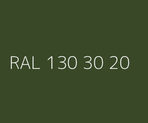 Colour RAL 130 30 20 KELP GREEN