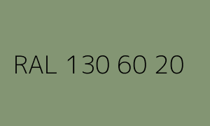Colour RAL 130 60 20