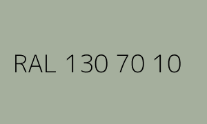 Colour RAL 130 70 10