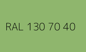Colour RAL 130 70 40