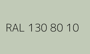 Colour RAL 130 80 10