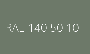 Colour RAL 140 50 10