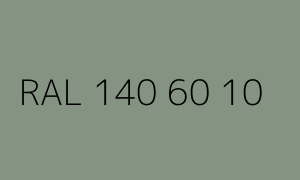 Colour RAL 140 60 10