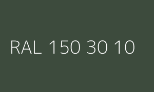 Colour RAL 150 30 10