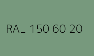 Colour RAL 150 60 20