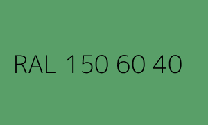Colour RAL 150 60 40