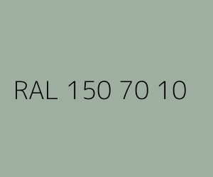 Colour RAL 150 70 10 TEA GREEN
