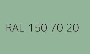 Colour RAL 150 70 20