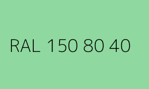Colour RAL 150 80 40