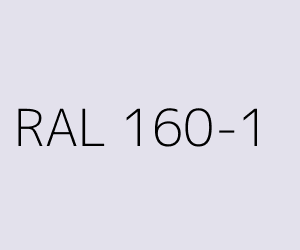 Colour RAL 160-1 