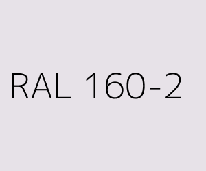 Colour RAL 160-2 