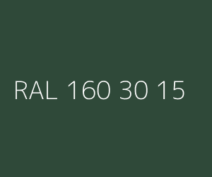 Colour RAL 160 30 15 LEAF GREEN