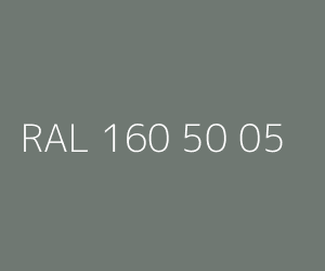 Colour RAL 160 50 05 ARCTIC LICHEN GREEN