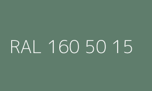 Colour RAL 160 50 15