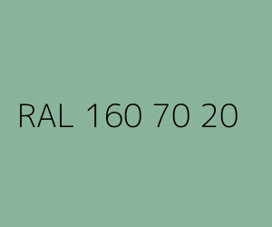 Colour RAL 160 70 20 CERAMIC GREEN