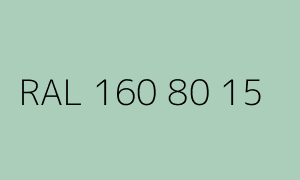 Colour RAL 160 80 15