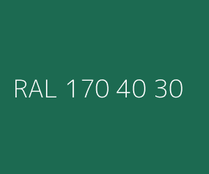 Colour RAL 170 40 30 TRACTOR GREEN
