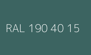 Colour RAL 190 40 15