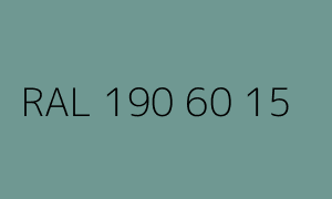 Colour RAL 190 60 15