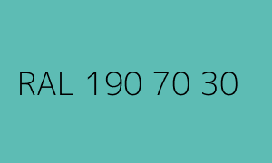 Colour RAL 190 70 30