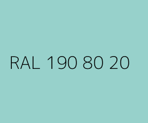 Colour RAL 190 80 20 TEAL BLUE