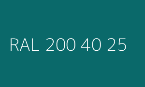 Colour RAL 200 40 25