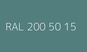 Colour RAL 200 50 15
