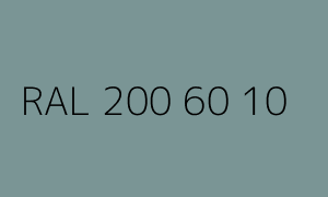 Colour RAL 200 60 10