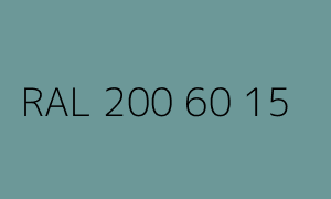 Colour RAL 200 60 15