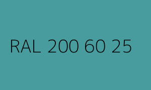 Colour RAL 200 60 25