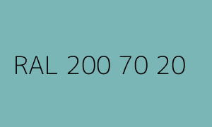 Colour RAL 200 70 20