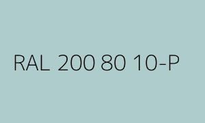 Colour RAL 200 80 10-P