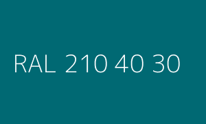 Colour RAL 210 40 30