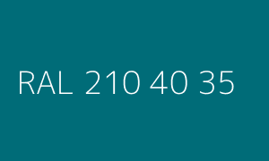 Colour RAL 210 40 35